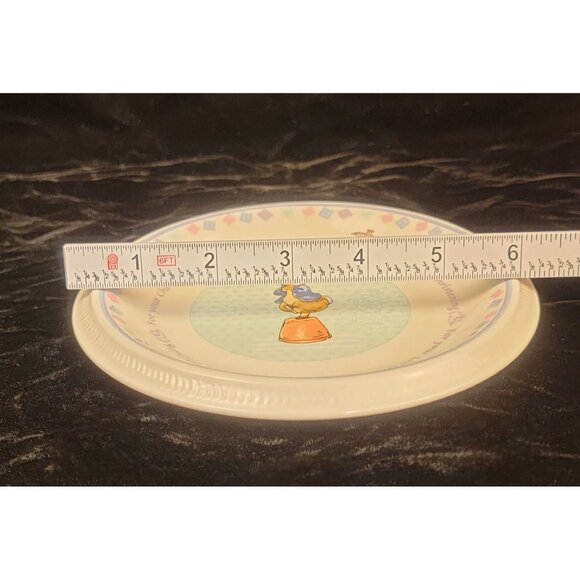 Vintage Wedgwood Peter Rabit Christening Plate from the Stories of Beatrix Potte - Picture 5 of 9